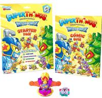 Starter Pack, Revista Que Incluye un Cómic Guía con la Historia de la Serie Rescue Force + 1 Rescue Jet con Efecto Metalizado + 2 SuperThings - details 0