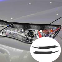 Pareja De Pegatinas De Fibra De Carbono Para Faros Adecuadas Para Subaru Impreza WRX STI 2008-2011 Adorno De Coche - details 4