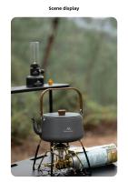 Tetera De Viaje Al Aire Libre Estilo Camping Mountainhiker 1.1L Portátil Y Ligera De Aleación De Aluminio Para Picnic Y Camping - details 12