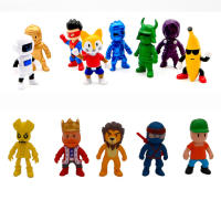 Juguetes PVC Aleatorios De La Tarjeta De Juego Stumble Guys Figuras De Acci\u00f3n De Anime De Los Personajes De Stumble Guys Set De Mu\u00f1ecos Modelo Para Coleccionistas - details 2