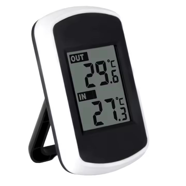Termómetro Digital Inalámbrico Para Interior Y Exterior Medidor De Temperatura Y Clima Ambiental Tester De Precisión Alta - 1