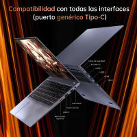 Portátil Vanwin con AMD Ryzen 7 6800H , 16GB RAM 512GB SSD, Windows 11 Pro Portátil, 1920 * 1080IPS, Tipo-C, HDMI, USB 3,2*2, WiFi 6, BT5.3, Teclado retroiluminado con teclado en Español - details 2
