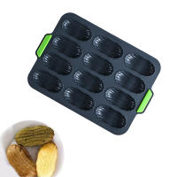 Molde Para Pastel De Silicona Alimentaria Tostadora Para Pan Brownie Dessert Madeleine Molde Para Baguette Herramientas De Hornear Muffinwaren - details 5