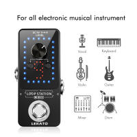 Pedal De Efectos Para Guitarra LEKATO Looper Con 9 Bucles Y Tiempo De Grabación De 40 Minutos Estación De Bucles Con Tuner Deportes Musicales - details 3