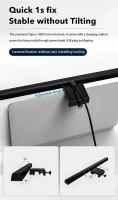 Lámpara De Escritorio LED USB Dimmable 3 Colores 33cm 50cm Luz De Pantalla De Computadora Colgante Para Estudio Y Lectura Moderna - details 12