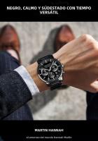 Reloj De Cuarzo Multifuncional Hannah Martin 2024 46mm Azul Plata Acero Inoxidable Resistente Al Agua Y Al Choque Reloj De Pulsera Casual Con Cierre De Seguridad - details 3