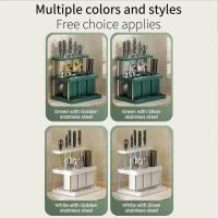 Soporte Ajustable De Acero Inoxidable Para Secado De Platos Y Cuchillos Con Desagüe Sobre El Fregadero Organizador De Almacenamiento Para Cocina - details 11