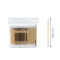 100PCS Limpieza De Nariz Y Oídos Con Palitos De Algodón Doble Final Para Mujeres Herramienta De Limpieza De Maquillaje Pack De 100 - details 1