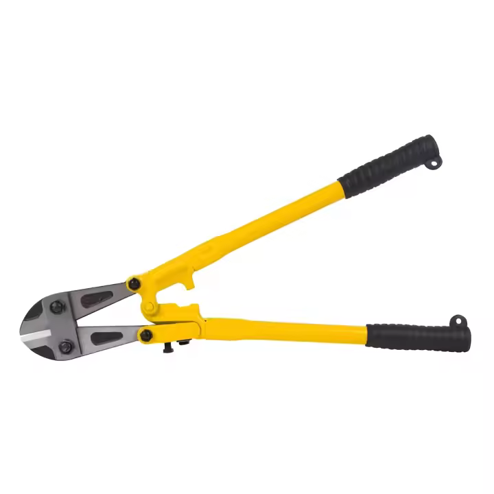 Toolland Cizalla de Acero Al Carbono Estampado - 450mm con Mordazas Ajustables - 1