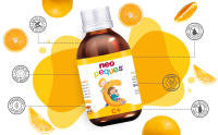 NEO PEQUES | 150 ml | Jarabe Infantil C+ a Base de Vitamina C y Zinc | Fortalece las Defensas y Favorece el Crecimiento en Niños | Delicioso Sabor Naranja - details 3