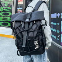 Mochila Multifuncional Deportiva Al Aire Libre Para Hombres Y Mujeres Techwear Hip Hop Bolsa De Viaje Impermeable Con Cierre De Punto De Ataque - details 4
