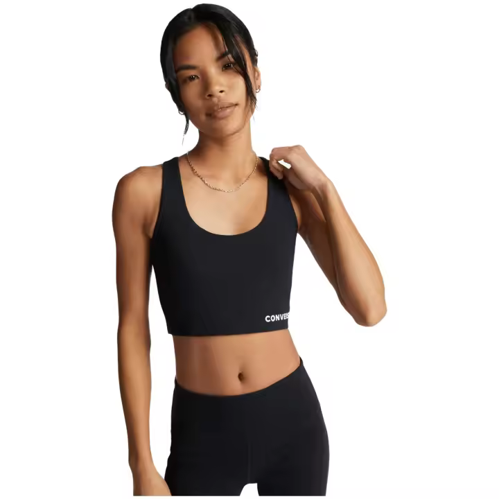 Textil Sportswear marca Converse modelo 10024540-A01 para mujer en color negro - 1