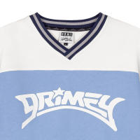 Grimey Sudadera Infamous Deeper V Neck Azul Claro - details 4