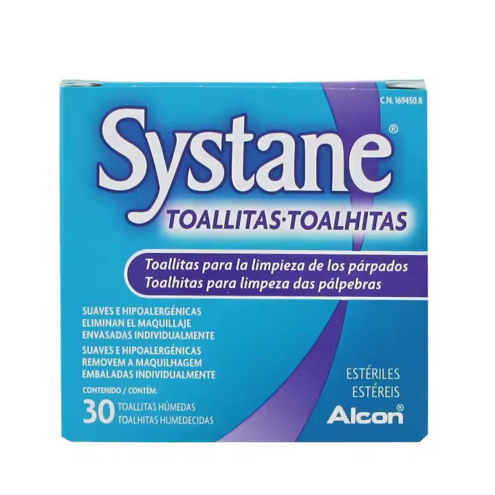 Alcon Systane toallitas 30 unds - 1