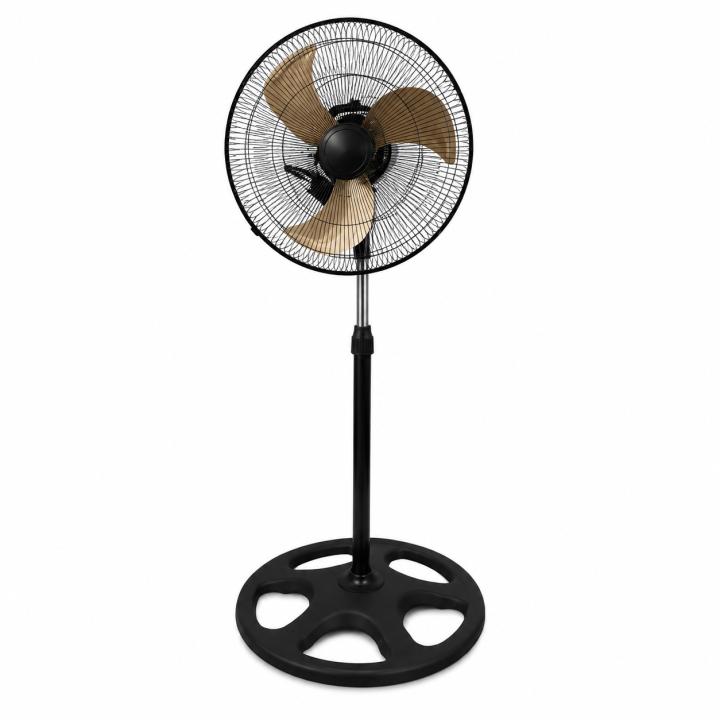 ventilador de pie oscilante 60w 170 cm con 3 aspas de aluminio y 3 velocidades | ventilador extra potente de gran… — oferta en Miravia