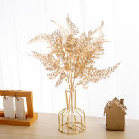 Abanico De Palma Artificial Hojas De Eucalipto Para Navidad Boda Decoración De Hogar Y Habitaciones Arreglo Floral DIY Crafts - details 5