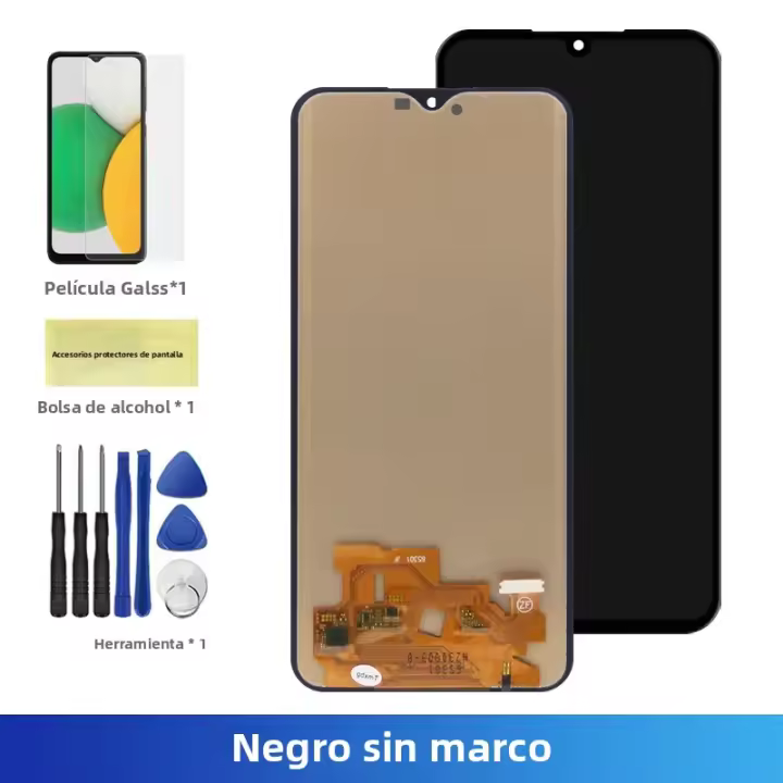 Pantalla LCD Y Digitizador De Repuesto Para Samsung A34 5G Con Marco Compatible Con Modelos A346B A346U A346E Pantalla Capacitiva De Resolución 2160x1080 Material TFT - 1