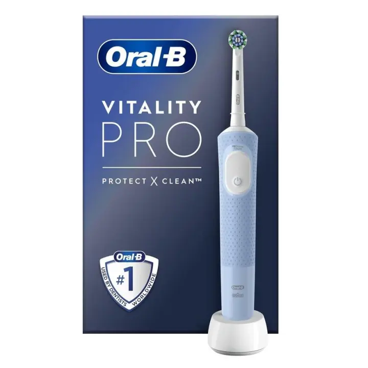 Cepillo eléctrico recargable Oral b - Braun Vitality Pro  azul - 1