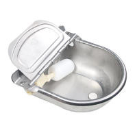 Bol De Agua Automático Para Animales De Peluca Y Ganado En Acero Inoxidable Con Bola Flotante Para Ganado Vacuno Caballo Oveja Cordero Perro - details 6