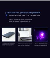 Luz LED Mini USB Para Coche Iluminación Atmosfera Interior Decorativa Neón Universal PC Plug And Play Para Emergencias - details 10