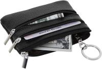 Monedero de piel auténtica para mujer con llavero - details 2