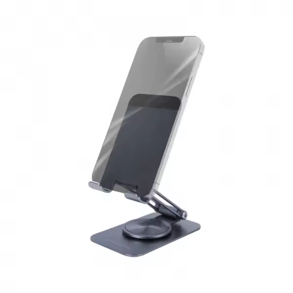 Mars gaming ma-rss soporte para smartphone - aluminio ligero - rotacion 360º - ajuste altura/inclinacion 180º - base antideslizante - color negro - 1