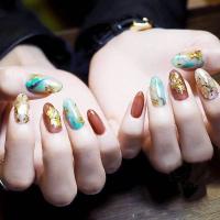 100Pcs Hojas De Hiedra Dorado Y Plateado De 9cm Para Artesanía DIY Epoxy Resina Arte De Uñas Joyería Individualmente Empaquetadas - details 8