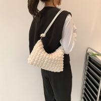 Bolso De Hombro Para Mujer Y Niñas De Gran Capacidad En Color Sólido Bolso De Mano Trendy Casual Bolso De Bajo Del Brazo - details 5