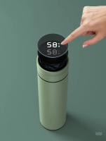 Termo De Acero Inoxidable 500ML Con Mostrador De Temperatura Botella Aislada Al Vacío Para Exteriores Regalo De Día Del Padre - details 4