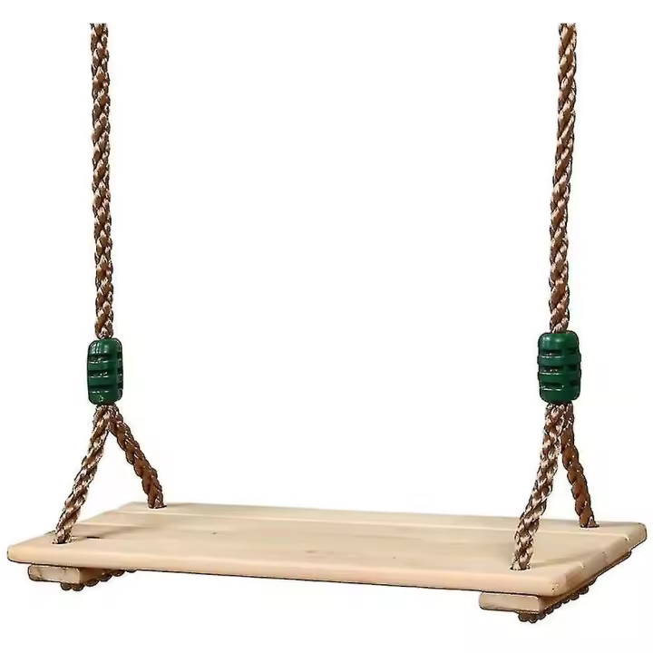 Columbio de árbol Colgante para adultos Niños Pulido de Cuatro mesas anticorrosión de Madera al Aire Libre/columpio interior - 1
