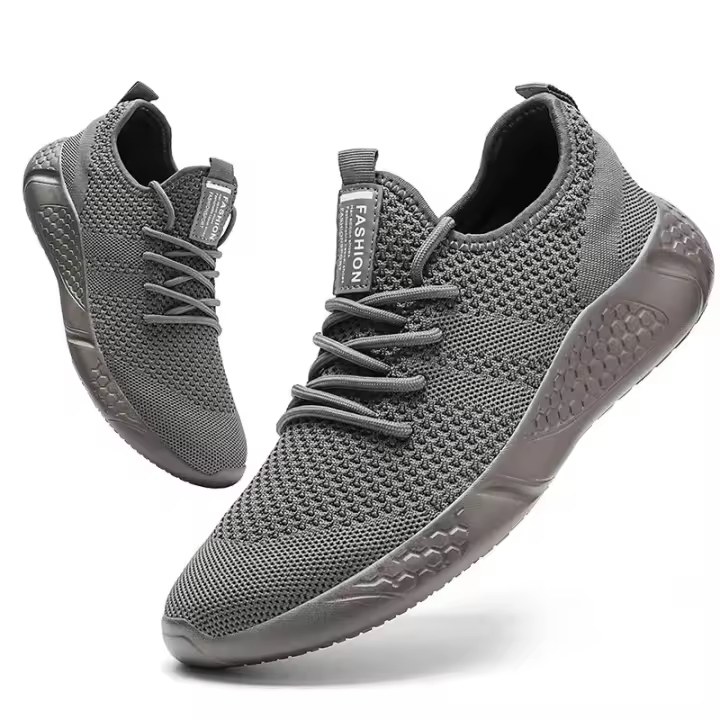 Zapatillas De Correr Para Hombre Zapatos Deportivos Ligeros Y Transpirables Para Caminar Y Jogging Tecnología Flywire Material Superior De Encaje Y Poliéster Suela De EVA - 1