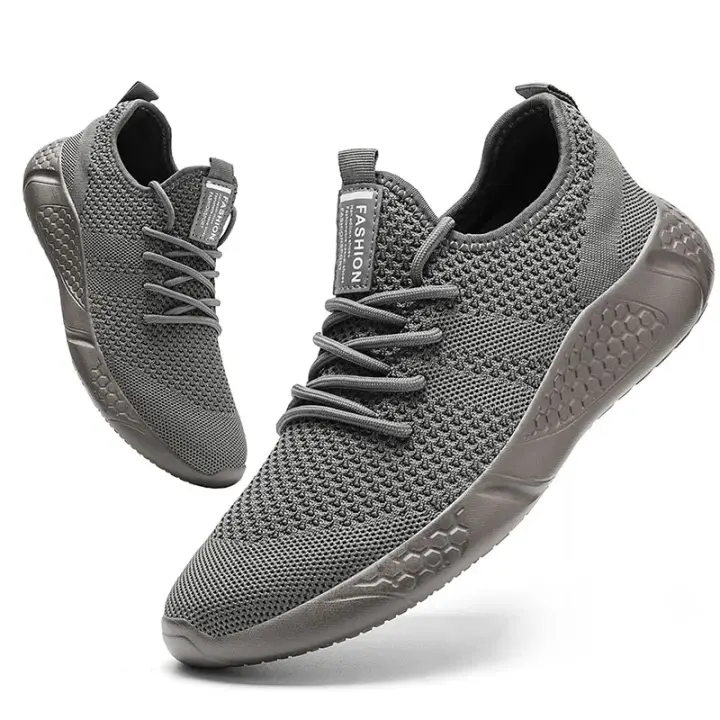 Zapatillas De Correr Para Hombre Zapatos Deportivos Ligeros Y Transpirables Para Caminar Y Jogging Tecnología Flywire Material Superior De Encaje Y Poliéster Suela De EVA - 1