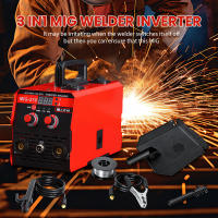 máquina de soldadura Mig semiautomática 3 en 1, soldador de soldadura con inversor de sincergia sin gas, arco de argón Tig,220V soldador eléctrico de arco inversor, herramientas Herramienta de Soldadura Eléctrica de Precisión - details 4