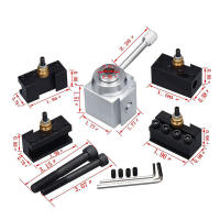 Juego De Soporte Para Herramientas De Torno De Aluminio Mini Kit De Soporte Y Herramienta Para Torno Apto Para Corte De Cincel - details 5