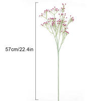 108 Cabezas De Gypsophila Artificial 57cm Flores De Plástico Para Decoración De Hogar Y Bodas Arreglo Floral Para Decoración De Eventos - details 4