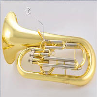 Soporte De Música Para Técnico De Marcha Universal De Metal Plateado Soporte Para Instrumentos De Viento Y Trompeta Tenor Euphonium - details 0