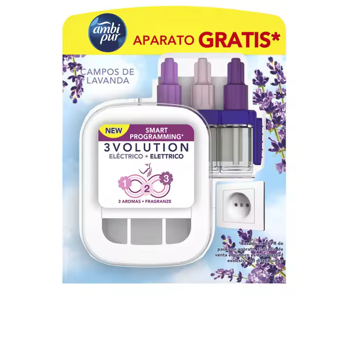 Hogar Ambi Pur 3VOLUTION ambientador aparato + recambio #lavanda - 1