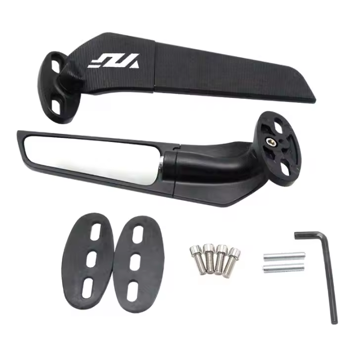 Espejos Lateral Giratorio 360° Para Motocicleta YAMAHA YZFR1 R3 R6 R6s R15 R25 R125 Espejos Retrovisores Modificación Accesorios De Motocicleta - 1