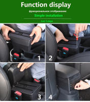 Caja De Reposabrazos Para Hyundai I20 Piezas Internas De Interior Accesorio De Coche Especial Material De Cuero / Plástico ABS - details 5