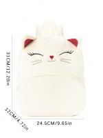 Mochila infantil de dibujos animados de animales multicolor, mochila de suministro para guardería, mochila de felpa, bolsa para niños - details 5