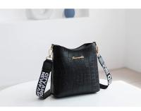 Nueva Moda Bolso Cruzado De Cocodrilo Con Correa De Cinta Impresa Gran Capacidad Para Mujer Bolsa De Hombro Estilo Bucket - details 30