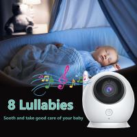 Monitor De Bebé De 4.3 Pulgadas Con Batería De 2000mAh Vida Video Cámara Inalámbrica Y Audio Intercomunicador Visión Nocturna Automática Para Niños Cuidador - details 8