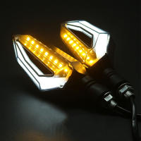 Par De Señales De Giro LED Universales Para Motocicleta 12V IPX-6 Impermeables Luz De Día Indicador Lámpara De Parpadeo - details 7
