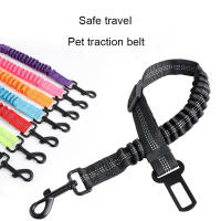 Cinturón De Seguridad Ajustable Para Gatos Y Perros Accesorios De Viaje Reflectante Elástico Para French Bulldog Y Otros Mascotas - details 6