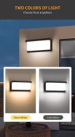 Lámpara De Pared Exterior LED Con Sensor De Movimiento Moderna AC85-265V Impermeable IP66 Para Jardín Escaleras Y Cocina - details 7