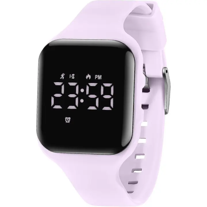 Reloj para niños, Reloj Digital Compatible con Niños, Reloj Deportivo con Rastreador de Ejercicio, Reloj despertador, Reloj, sin aplicación e impermeable, Reloj compatible - 1