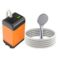 Showers De Camping Portátiles Eléctricos Con Bomba Y Pantalla Digital IPX7 Impermeable Para Actividades Al Aire Libre Y Senderismo - details 9