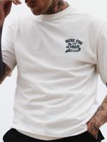 Camiseta De Hombre Con Diseño De Arte En Letras Estilo Casual Para Verano Manga Corta Impresión Directa Camiseta Respirable Para Uso Diario - details 6