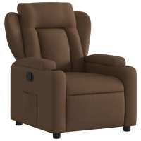 vidaXL Sillón reclinable de tela Gris claro, Gris oscuro, Negro Sillon Dormitorio Sillon Comodos Silla Relax Sillón Sofá - details 7