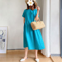 Vestido De Encaje Casual Para Mujer Verano Sin Mangas A-Line Con Bolsillos Vestido De Playa De Vacaciones Vestido De Suelta Para Dormir Polyester - details 2